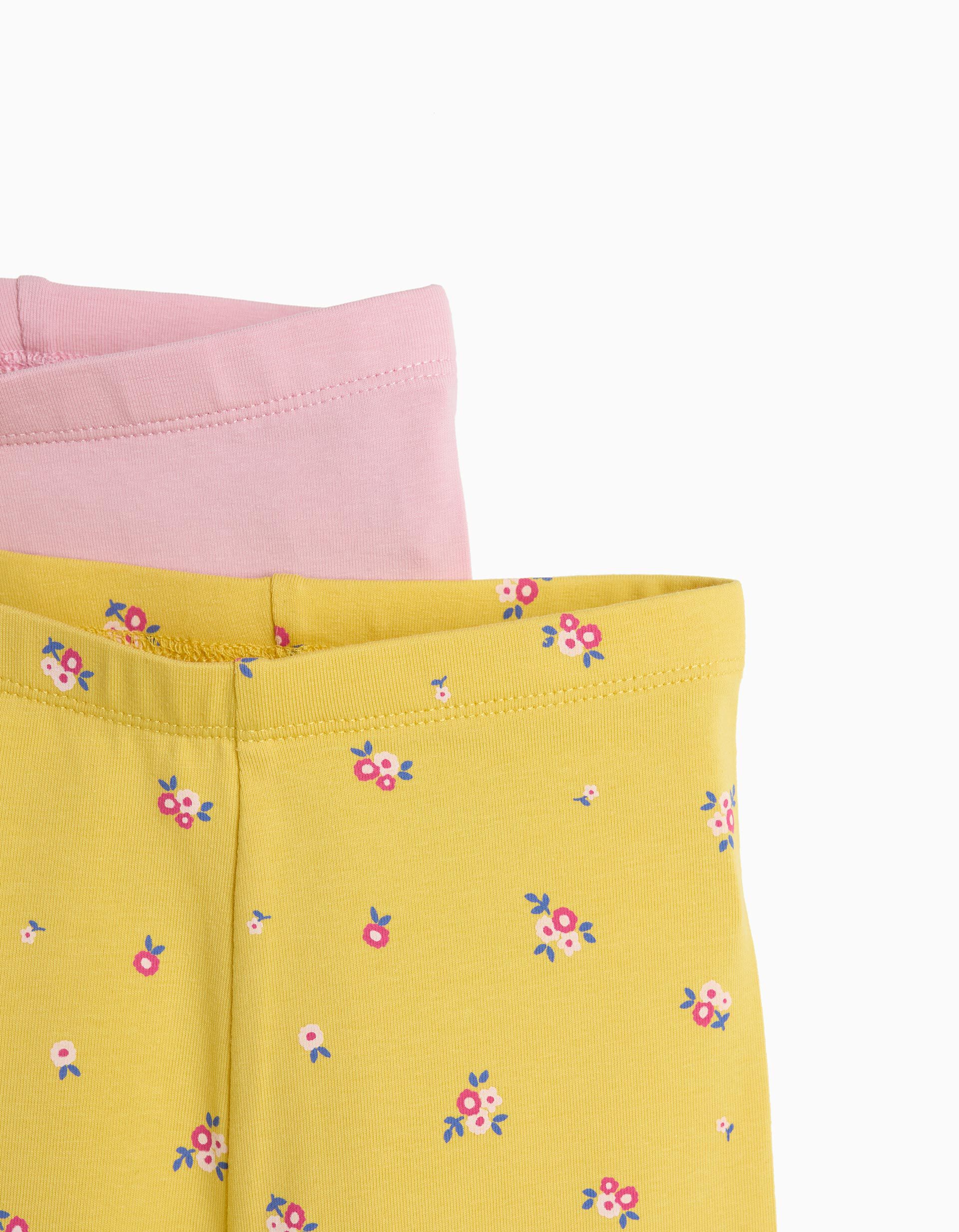 Comprar Online Pack 2 Leggings, Menina, Amarelo