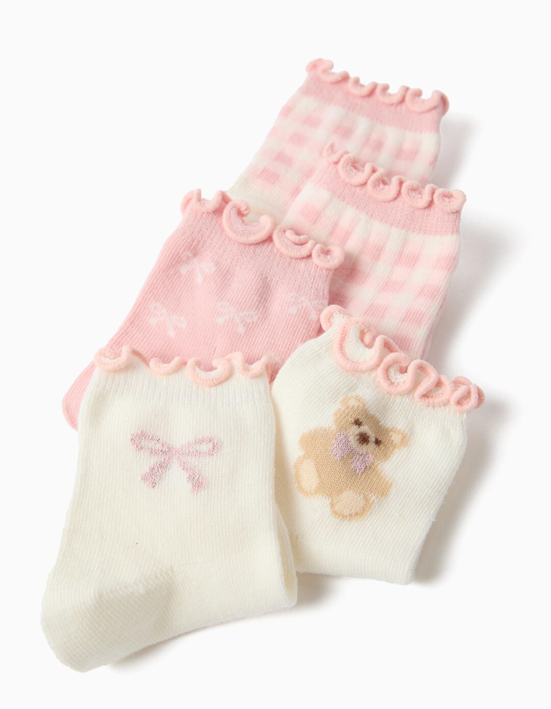 Pack 5 Pares De Meias, Menina, Multicolor