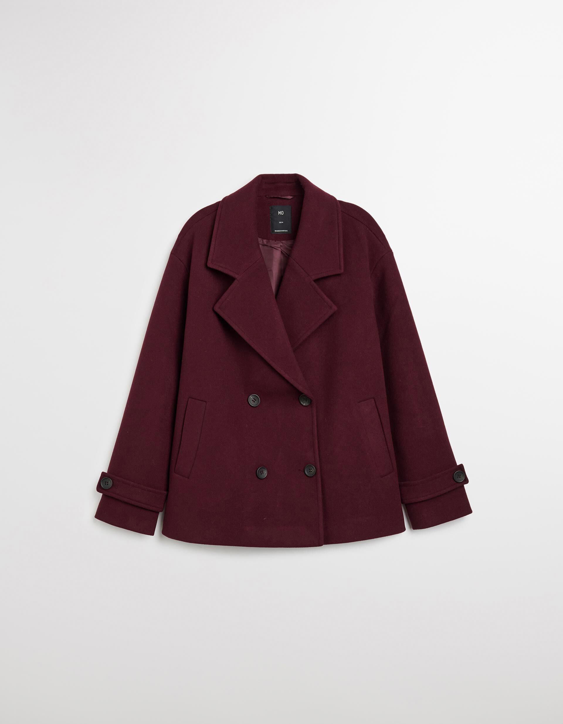 Comprar Online Casaco, Mulher, Vermelho Escuro