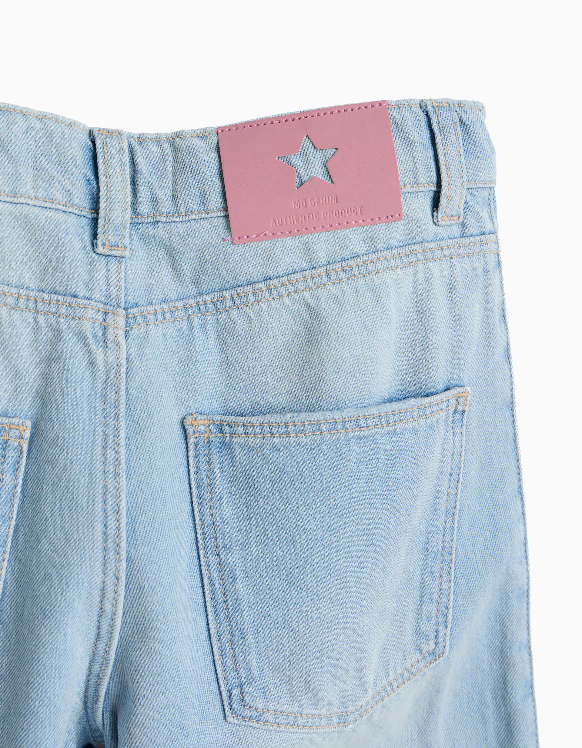 Comprar Online Cal&ccedil;as De Ganga 'Wide Leg', Menina, Azul