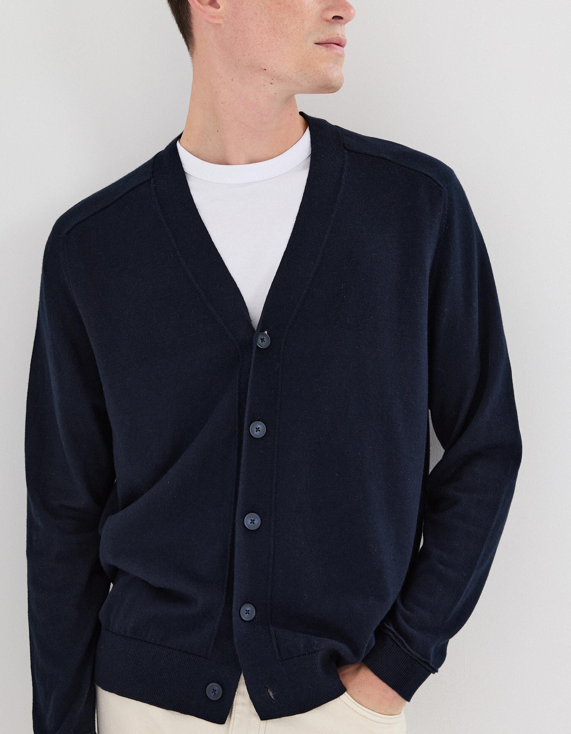 Comprar Online Casaco com Caxemira, Homem, Azul Escuro