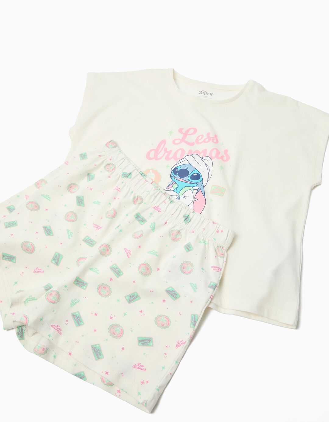 Pijama 'Stitch' &copy;Disney, Menina, Branco