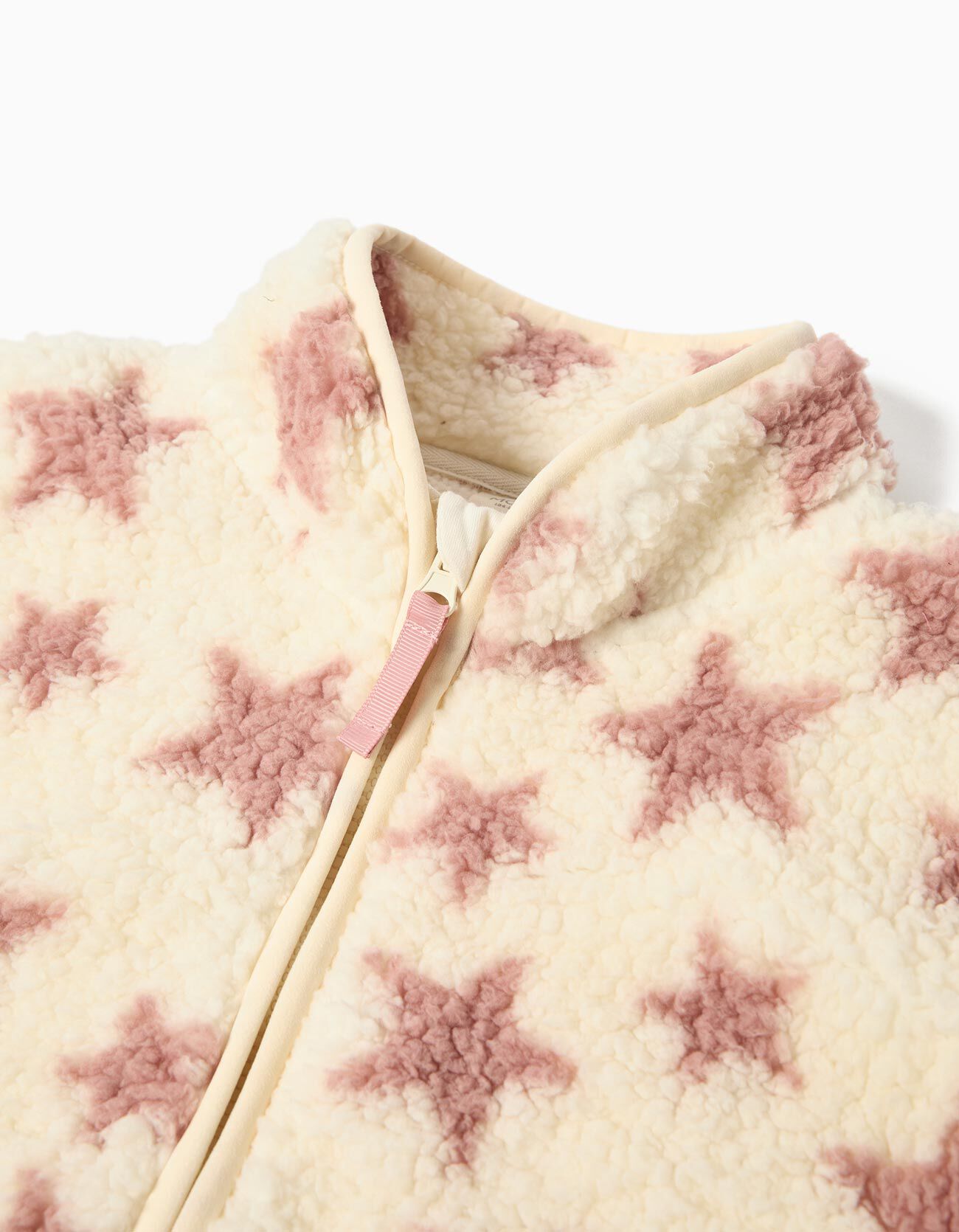 Comprar Online Casaco Sherpa, Menina, Bege Claro 