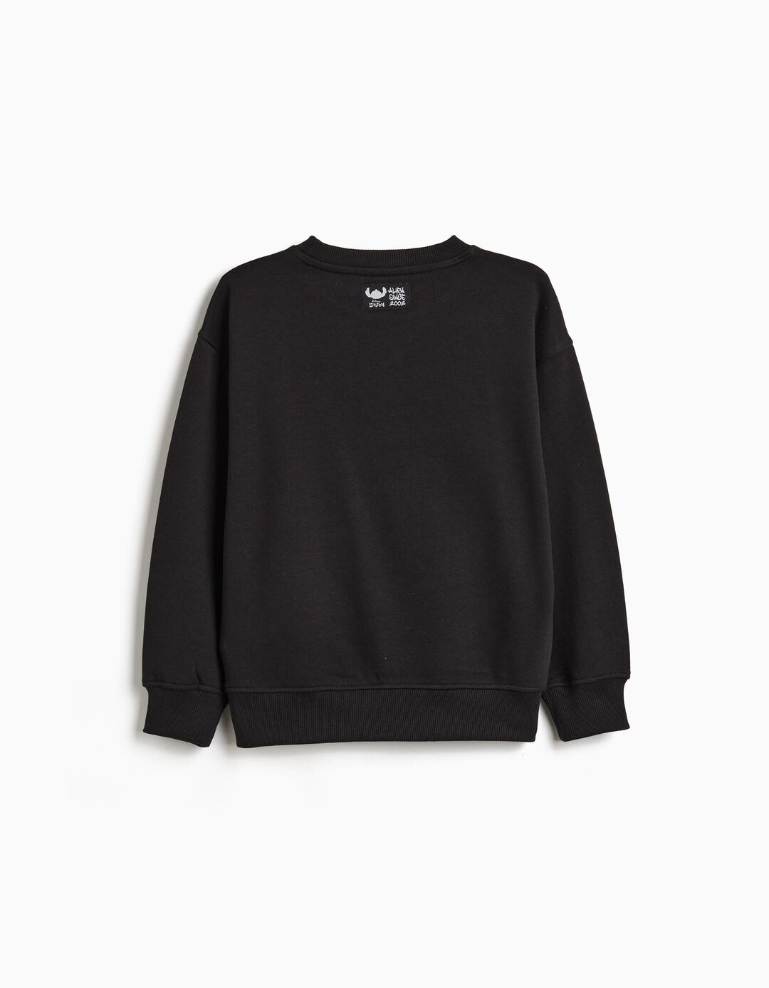 Sweatshirt de Felpa 'Stitch' ©Disney, Menino, Preto