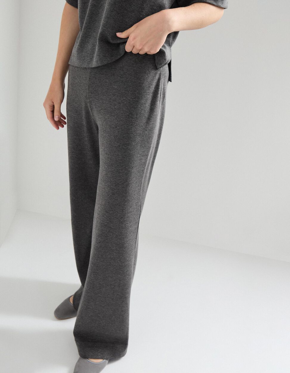 Calças, Mulher, Cinzento Escuro MO Online - Main Image