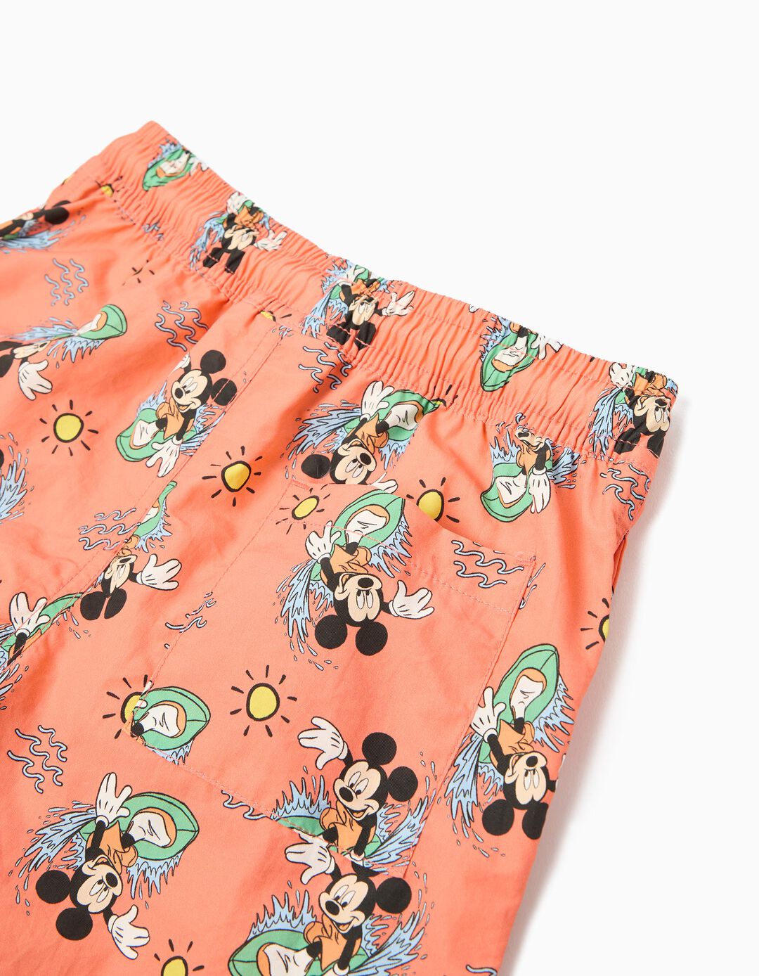Cal&ccedil;&otilde;es de Banho 'Mickey' &copy;Disney, Menino, Laranja