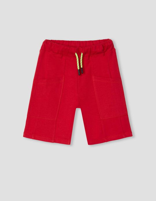 Shorts, Boys, Red