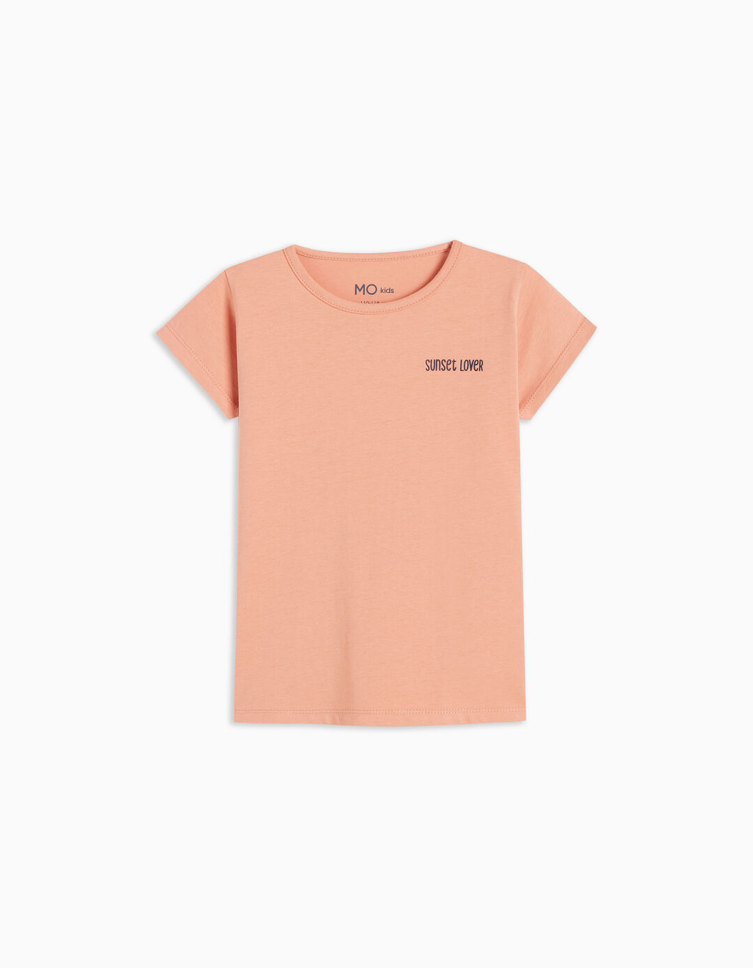 T-shirt, Girls, Light Orange