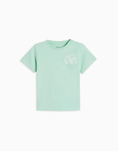 T-shirt, Baby Boys, Light Green