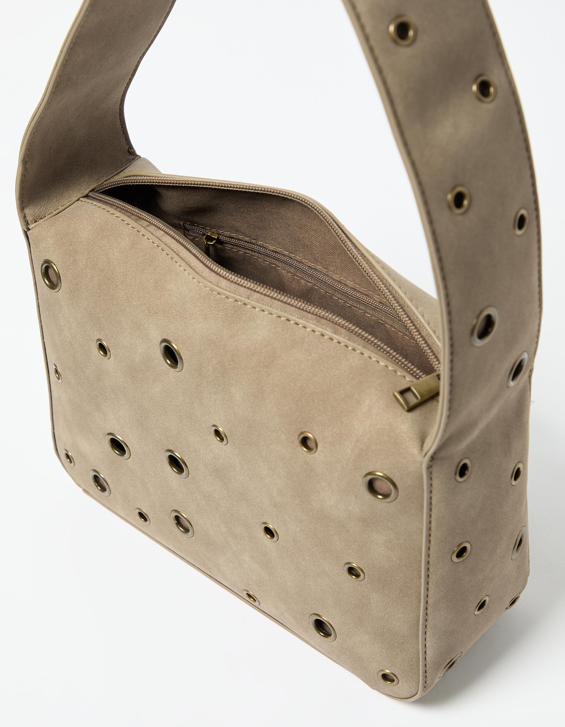 Comprar Online Mala de Ombro, Mulher, Bege 