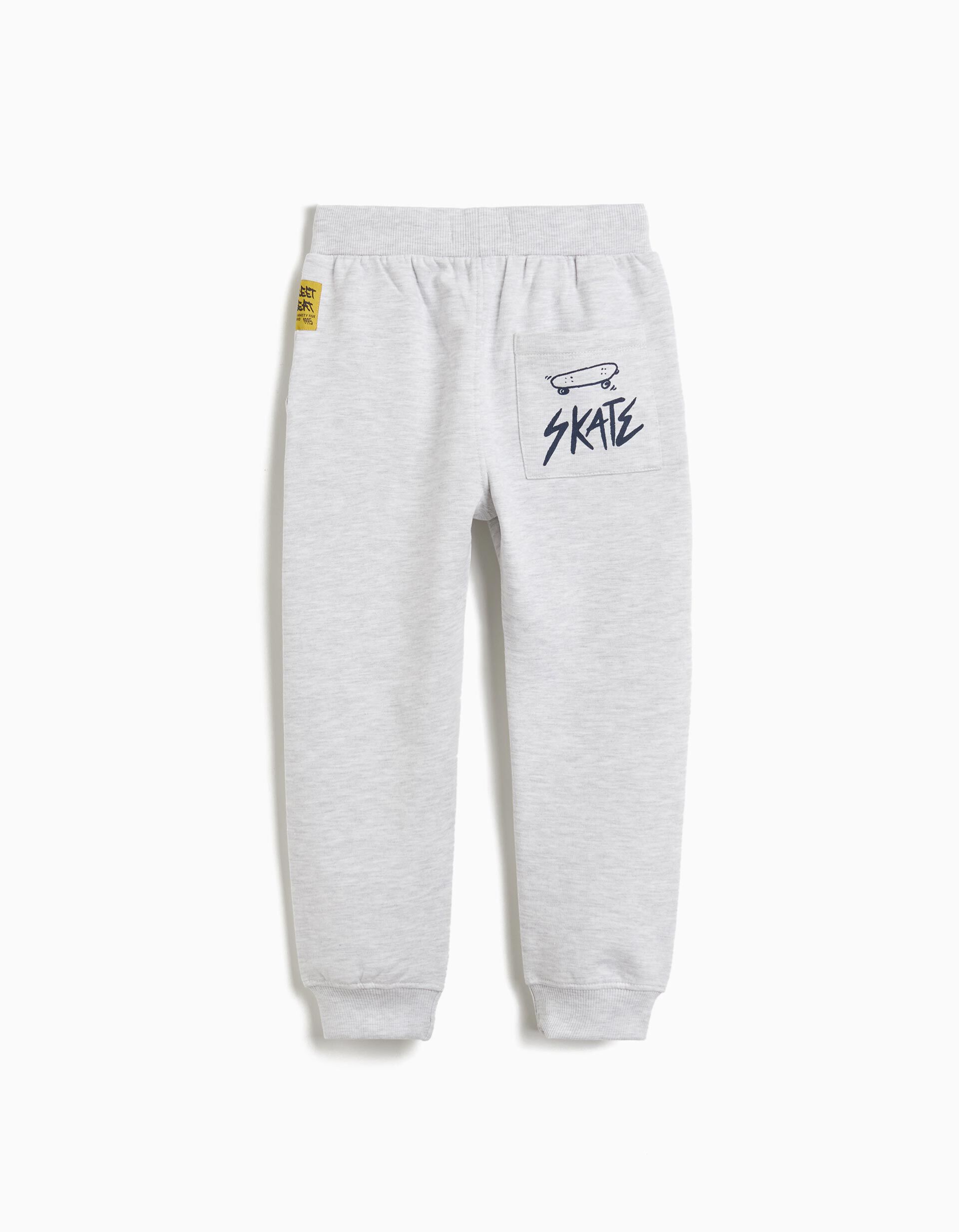 Comprar Online Cal&ccedil;as de Jogging, Menino, Cinzento Claro 