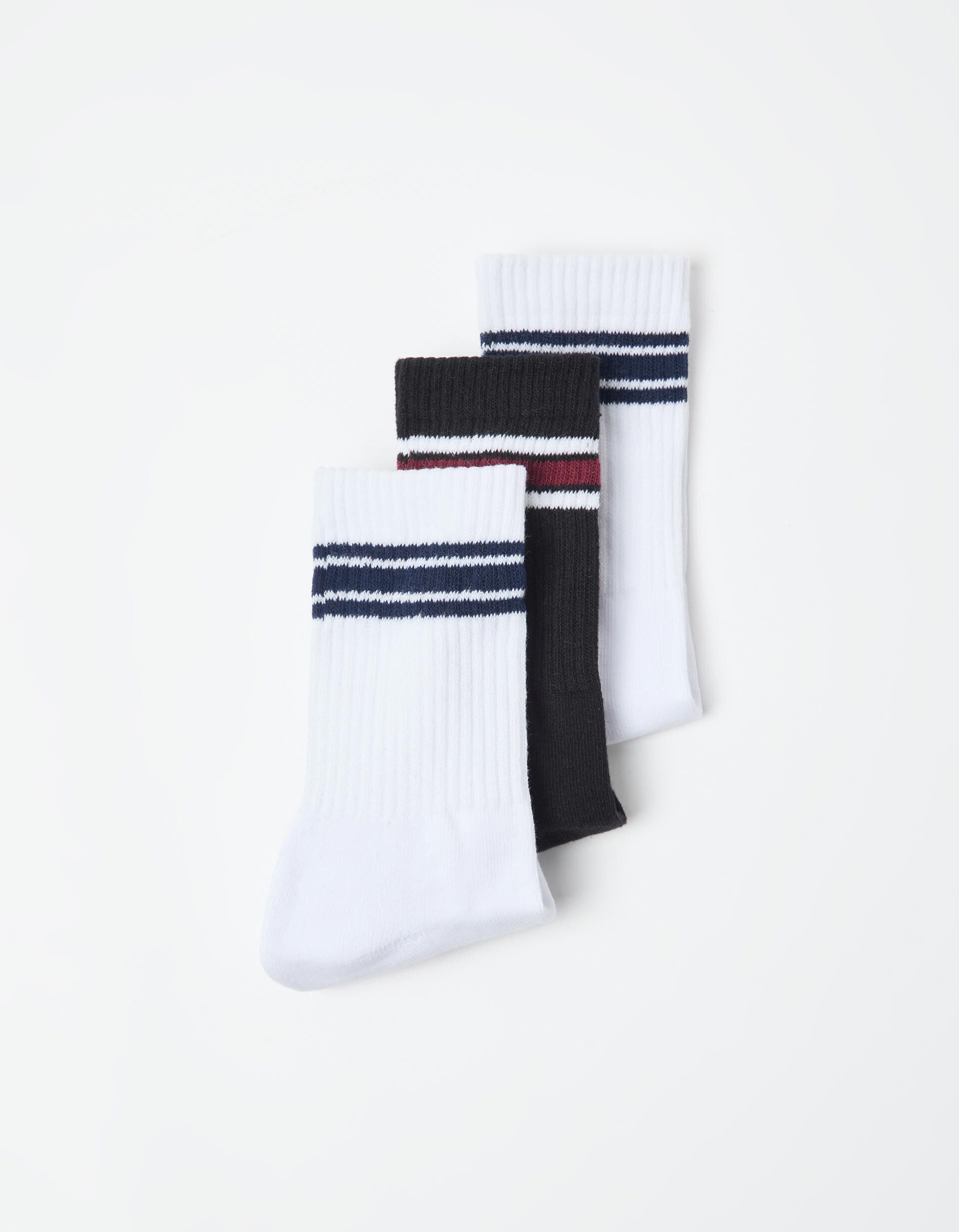 Comprar Online Pack 3 Pares de Meias, Homem, Branco