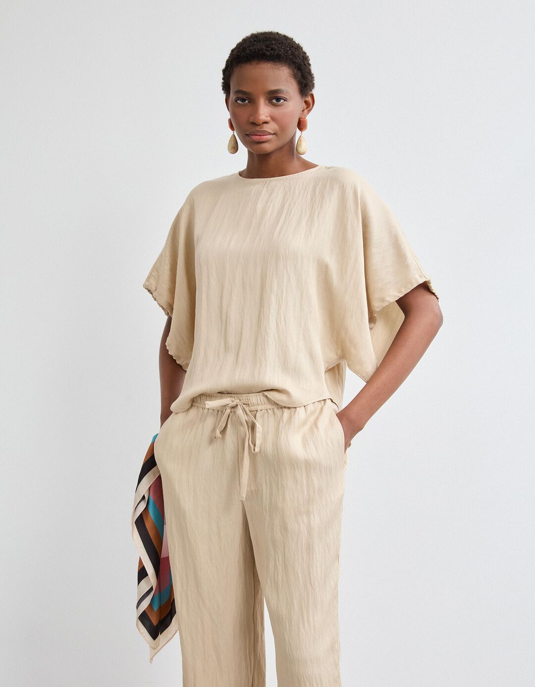 Blusa Liocel, Mulher, Beje