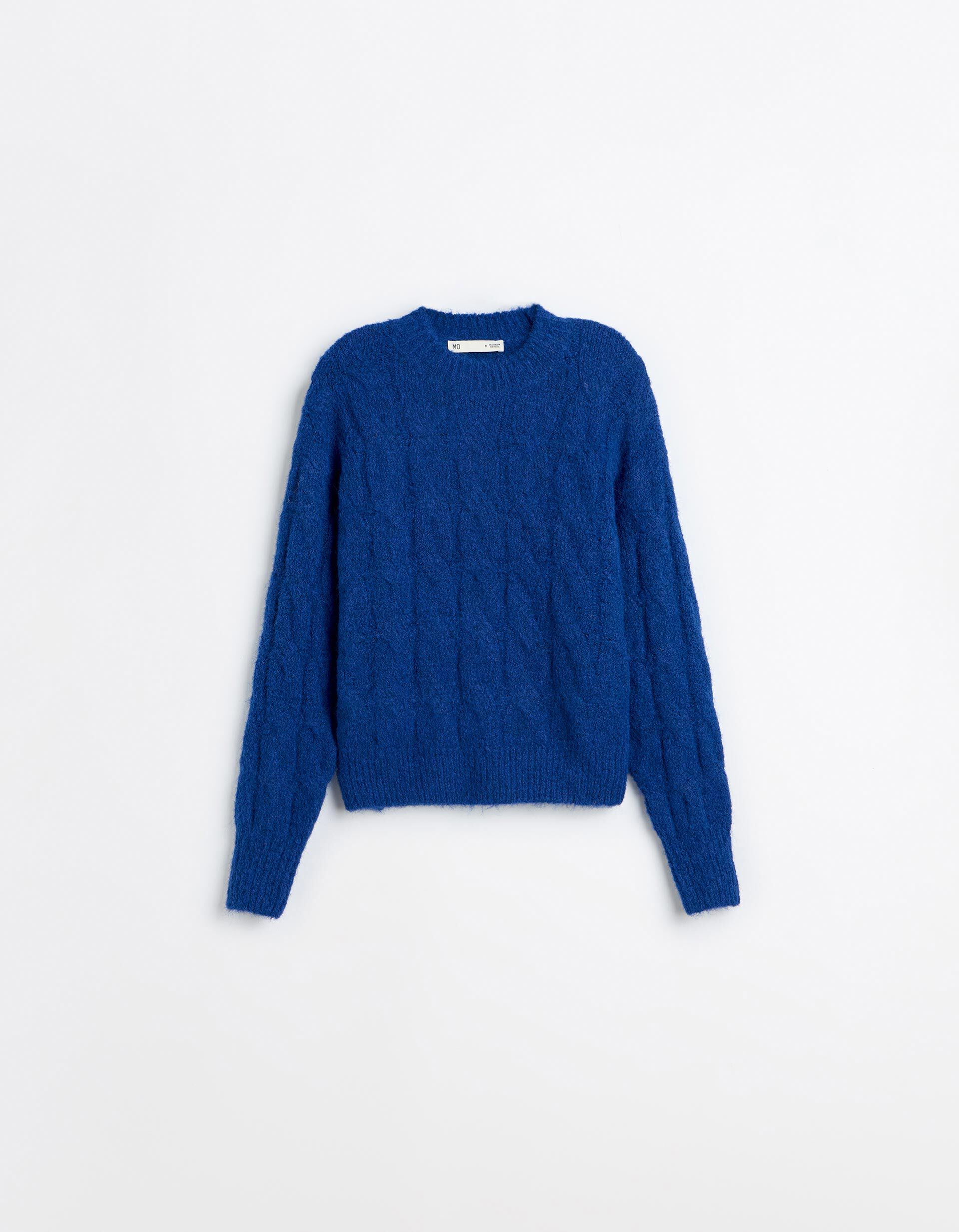 Comprar Online Camisola De Malha, Mulher, Azul