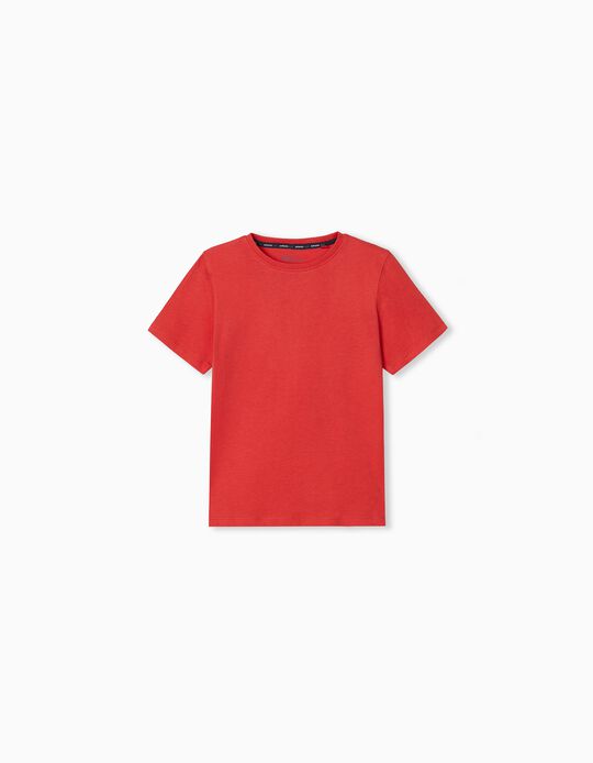 T-shirt, Menino, Vermelho