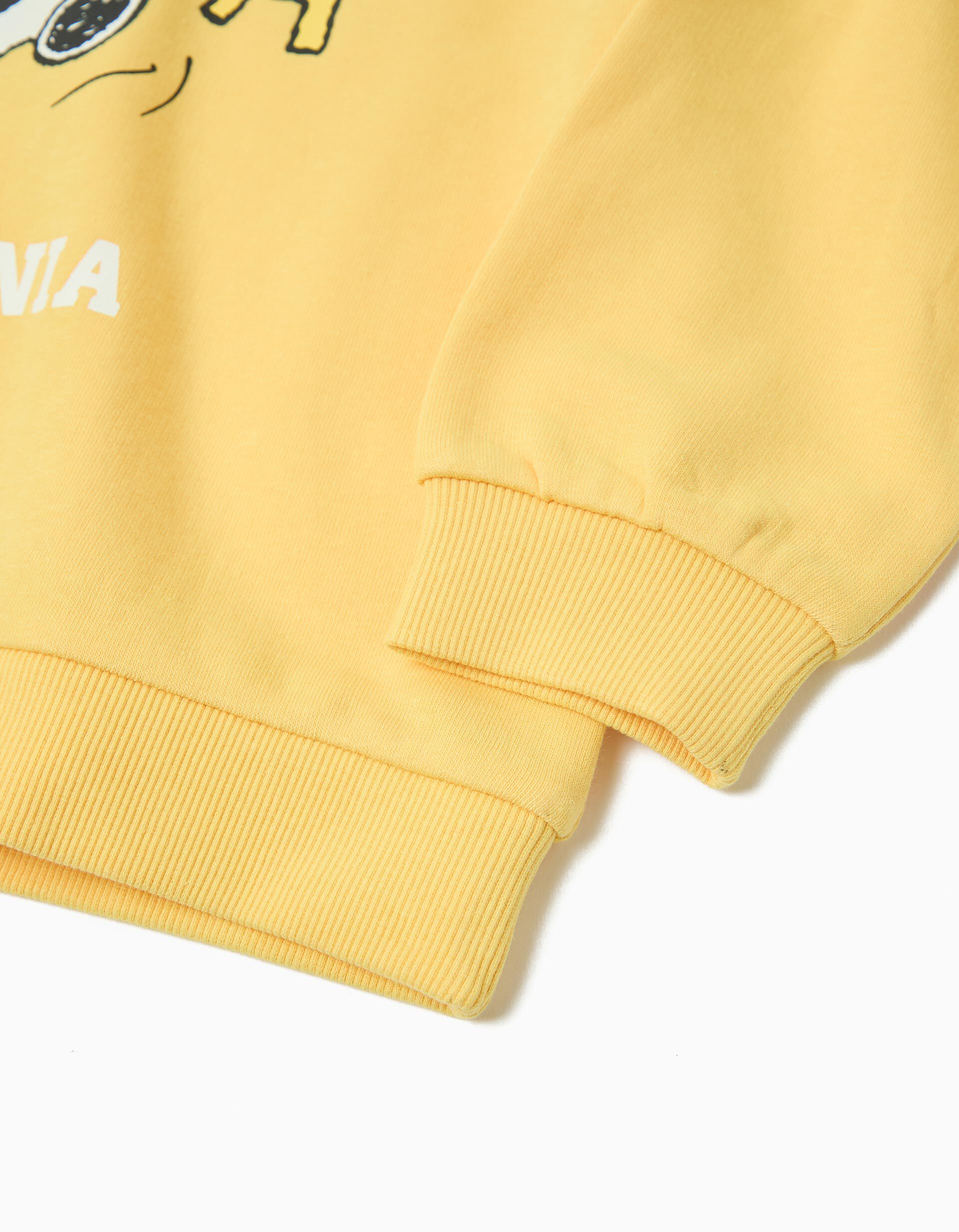Comprar Online Sweatshirt 'Snoopy', Menino, Amarelo
