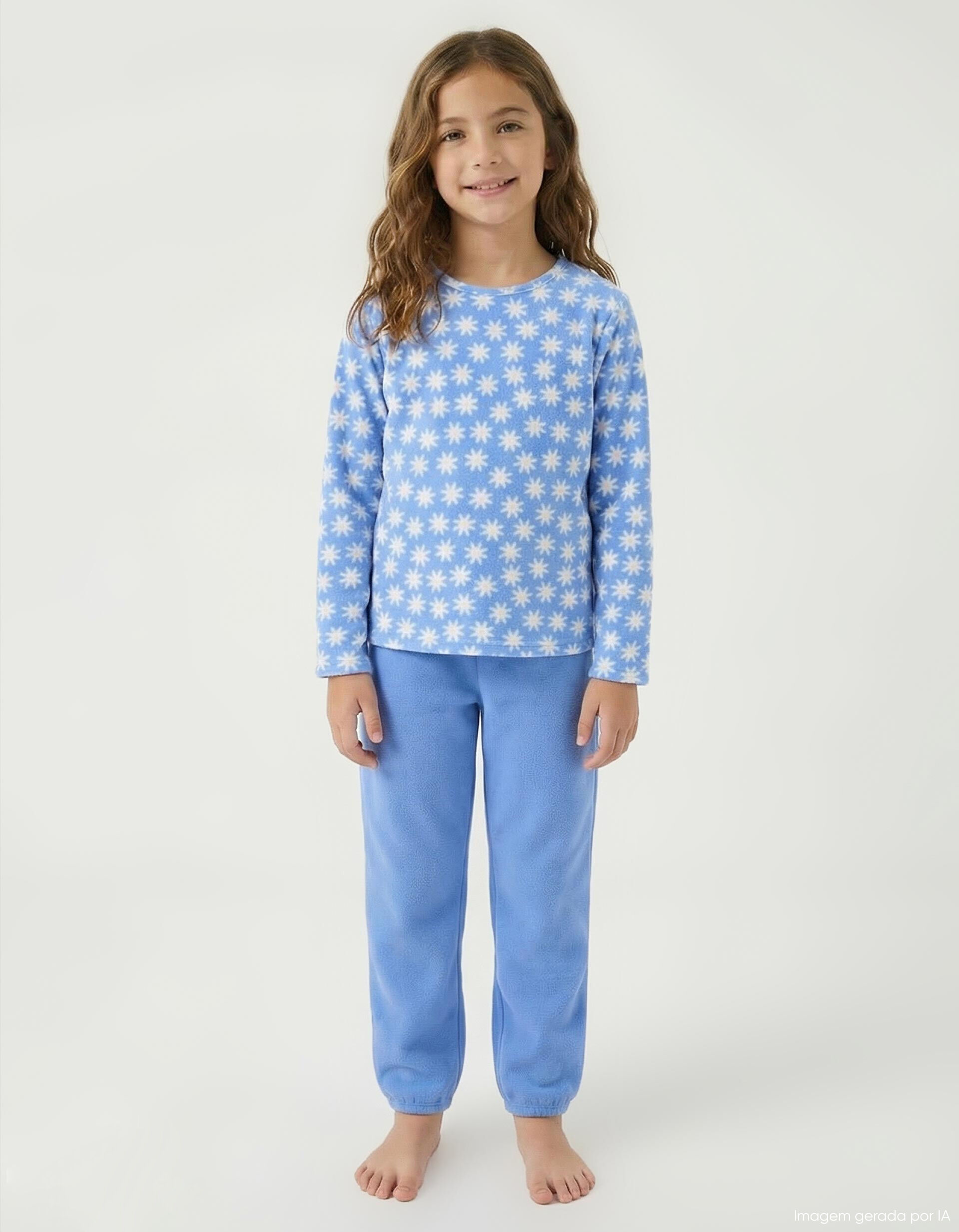 Comprar Online Pijama Micropolar, Menina, Azul