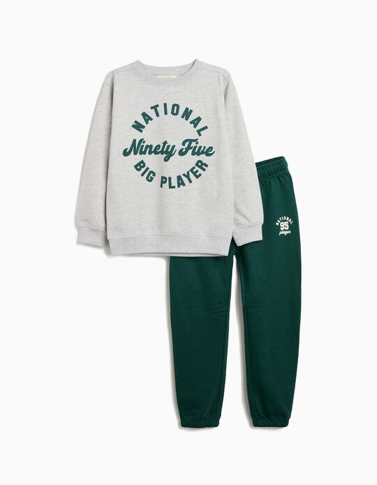 Comprar Online Conjunto de Jogging, Menino, Cinzento Claro