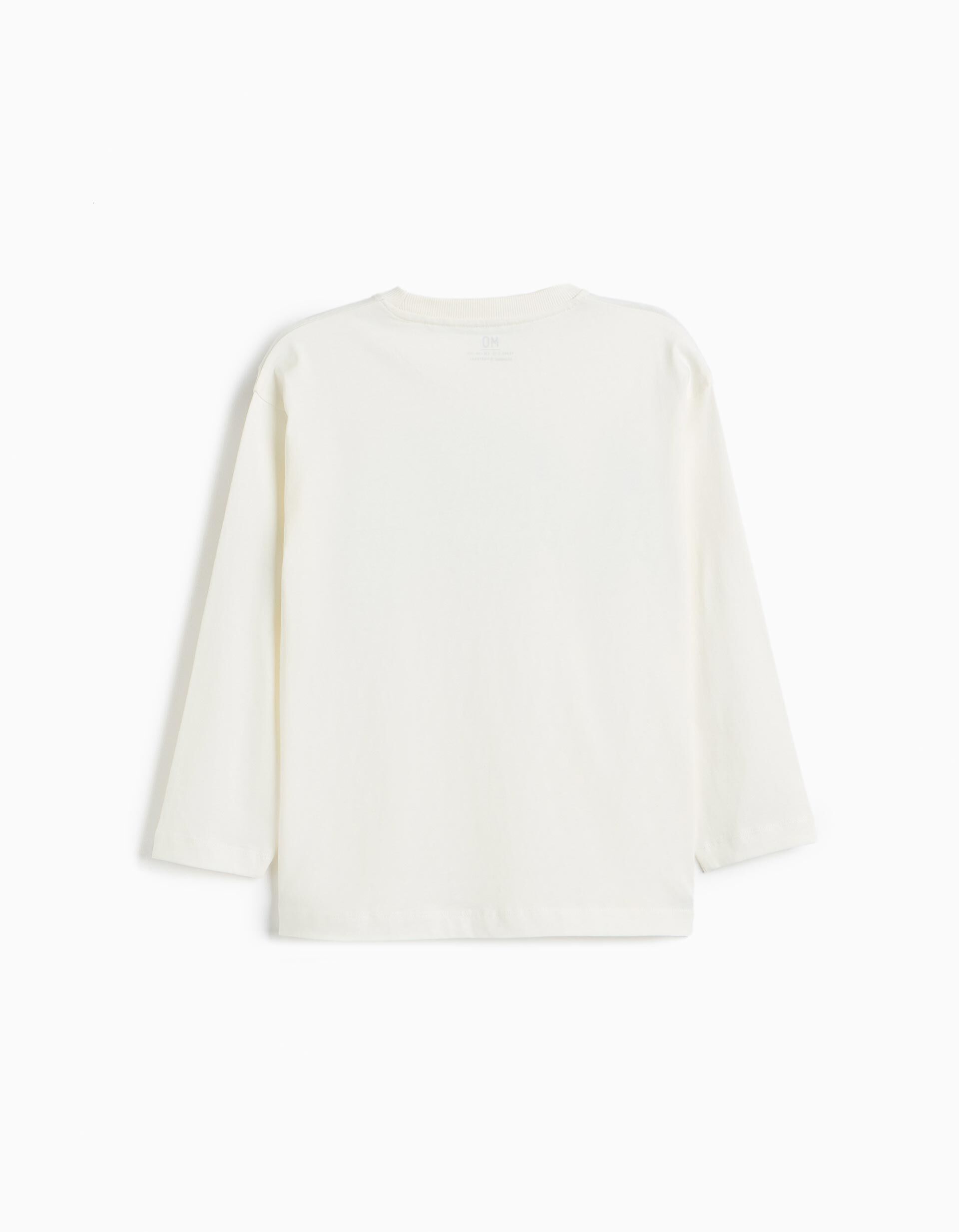 Comprar Online T-shirt De Manga Comprida, Menino, Branco