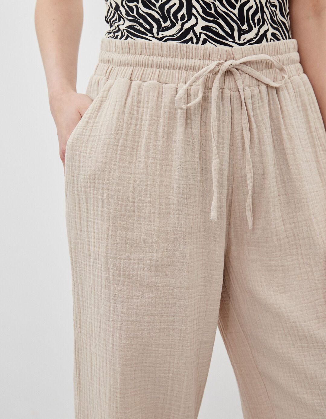 Rustic Pants, Women, Light Beige