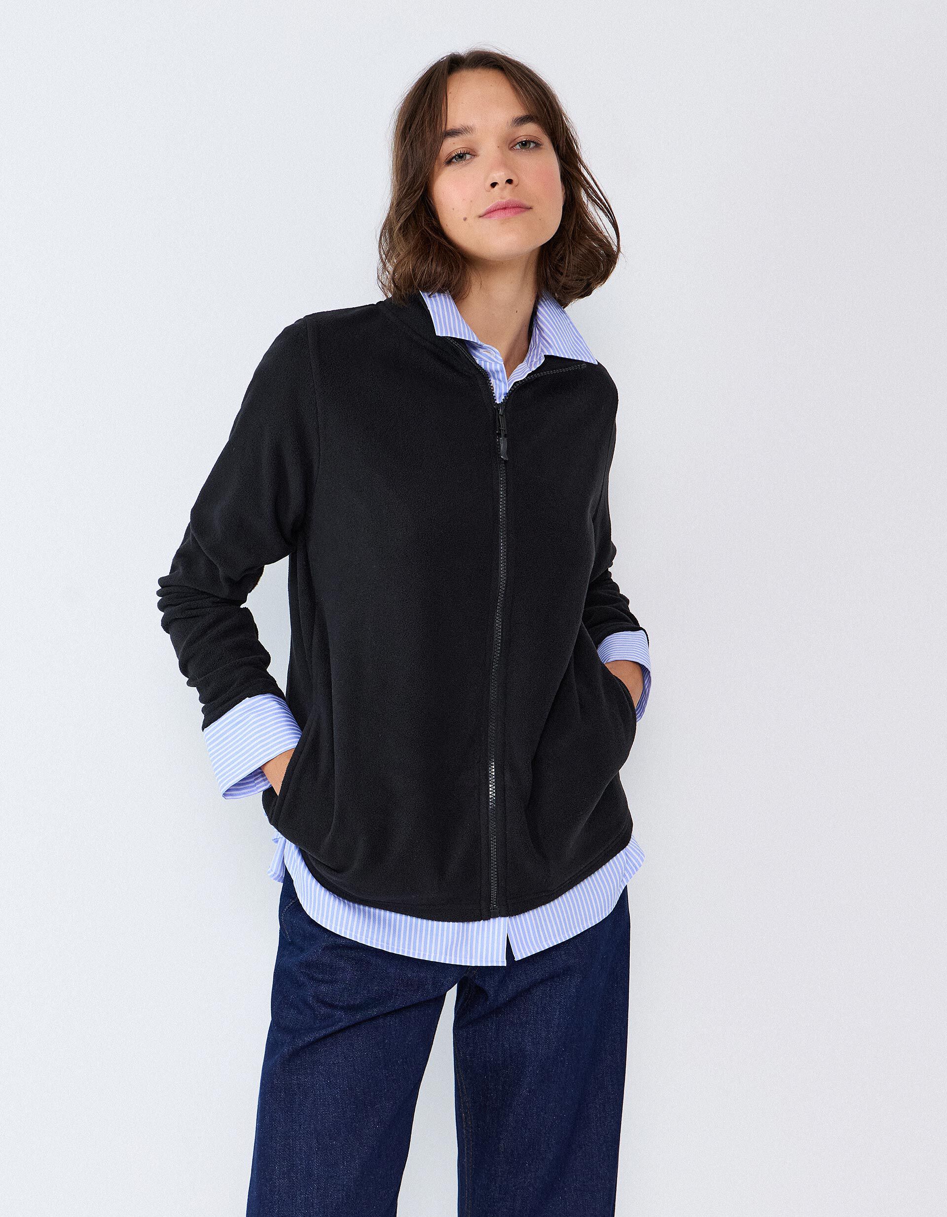 Comprar Online Casaco Polar, Mulher, Preto