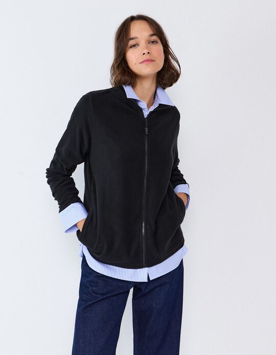 Comprar Online Casaco Polar, Mulher, Preto