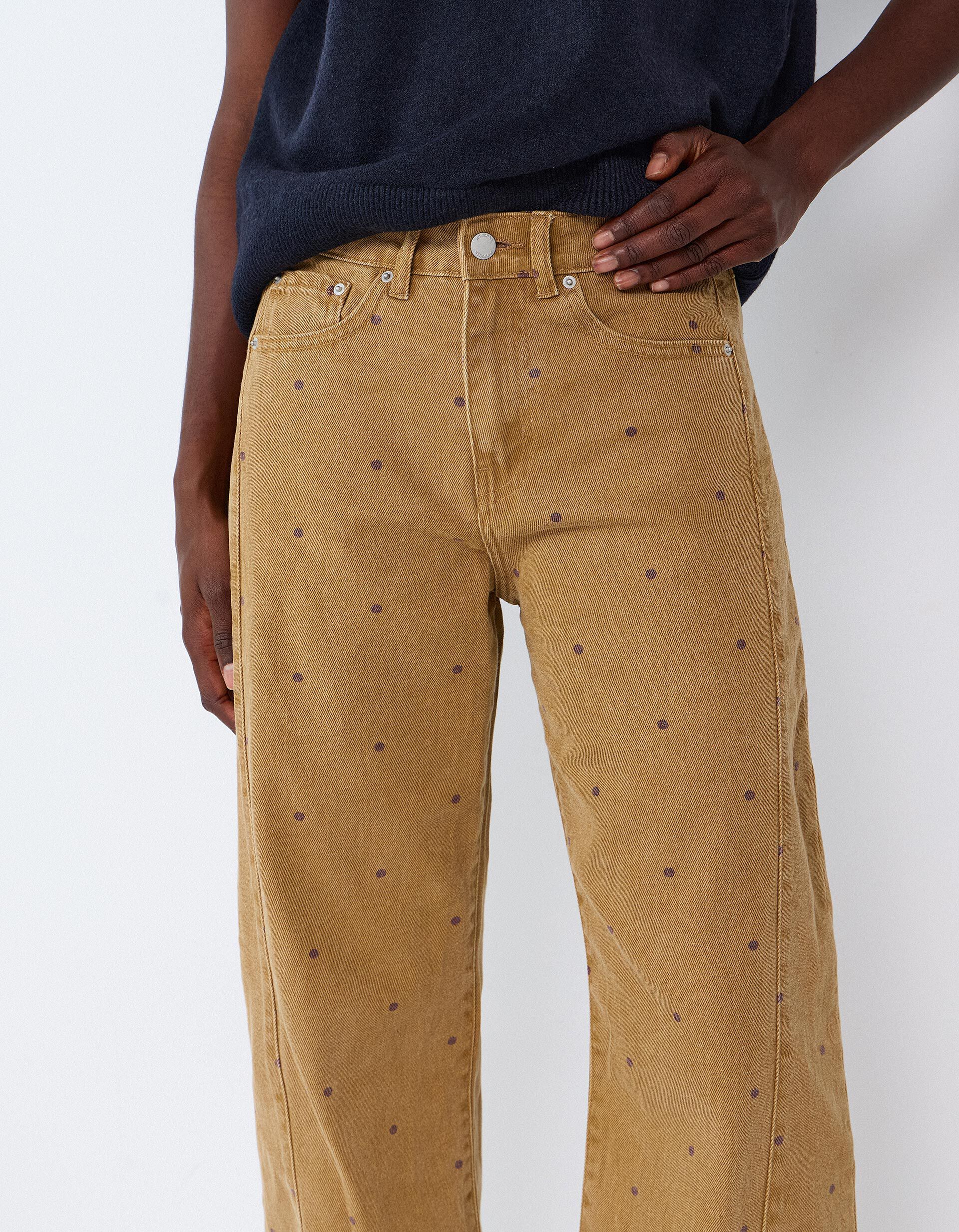 Comprar Online Cal&ccedil;as De Ganga 'Barrel', Mulher, Amarelo Torrado