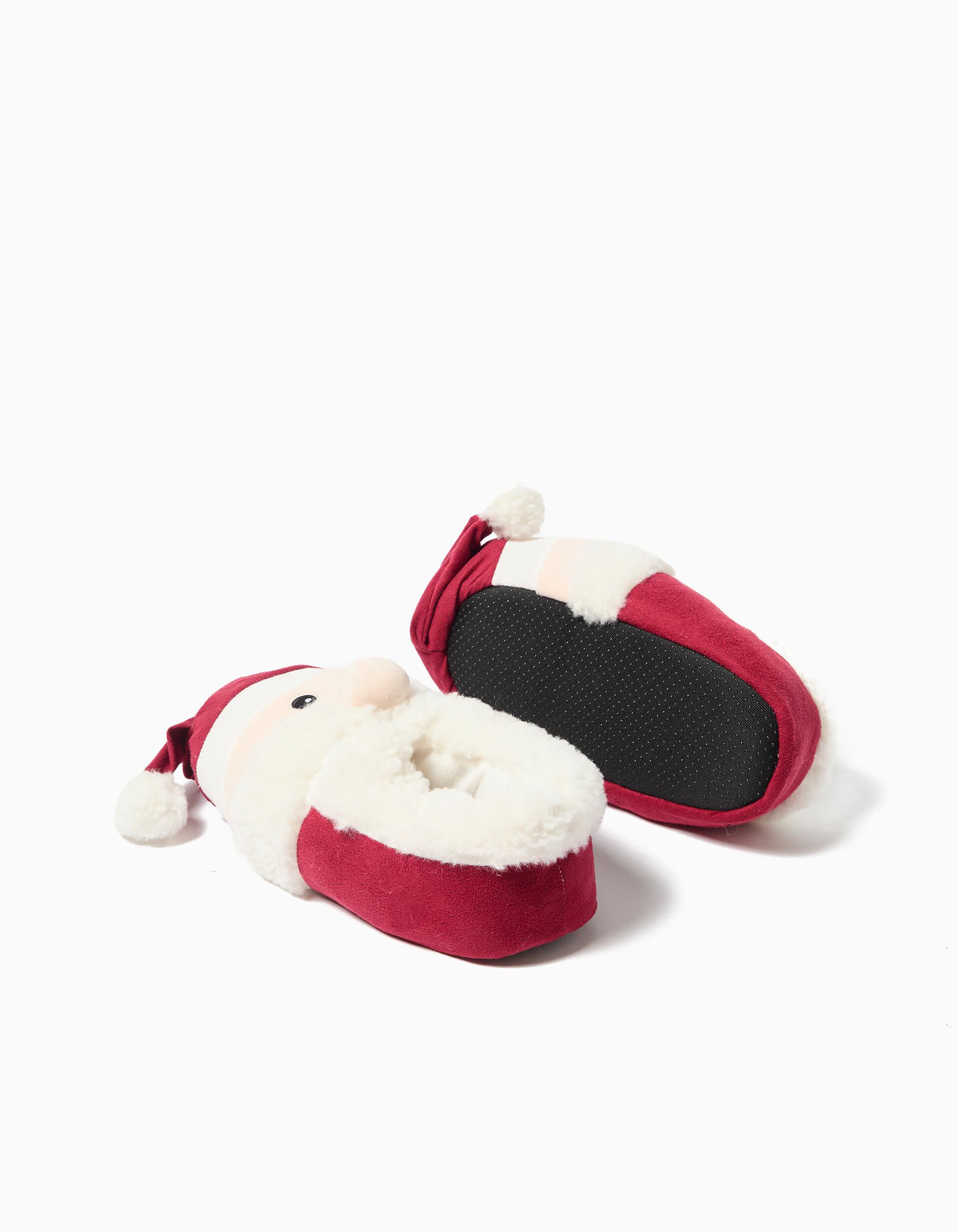 Comprar Online Pantufas de Natal, Crian&ccedil;a, Vermelho