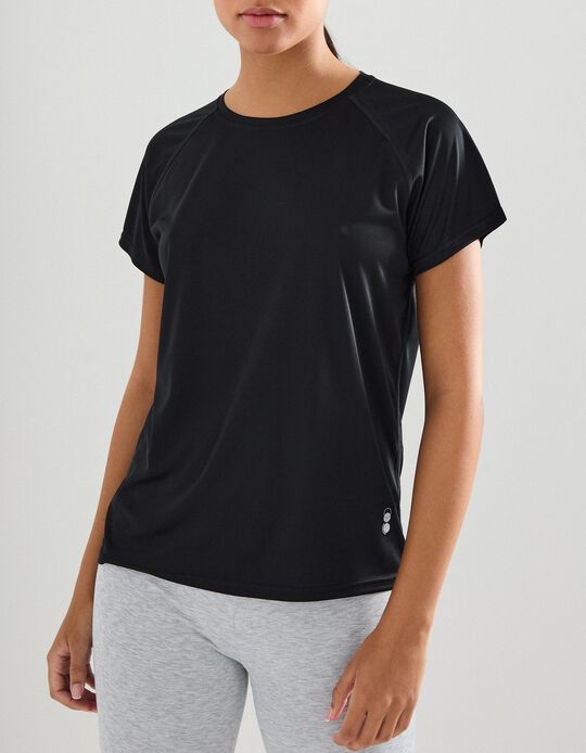 Comprar Online T-shirt de Desporto, Mulher, Preto