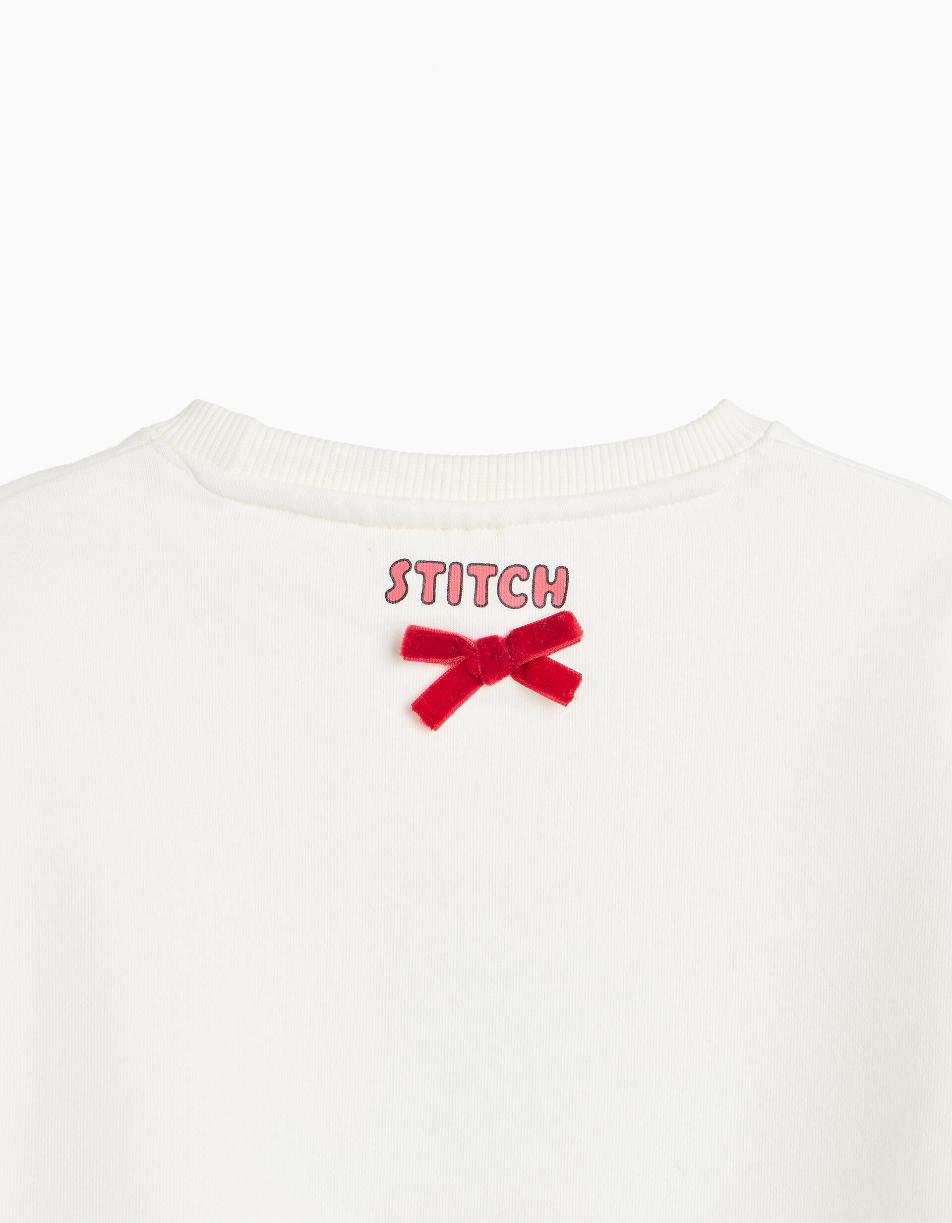 Comprar Online Sweatshirt Cardada 'Stitch' &copy;Disney, Menina, Branco