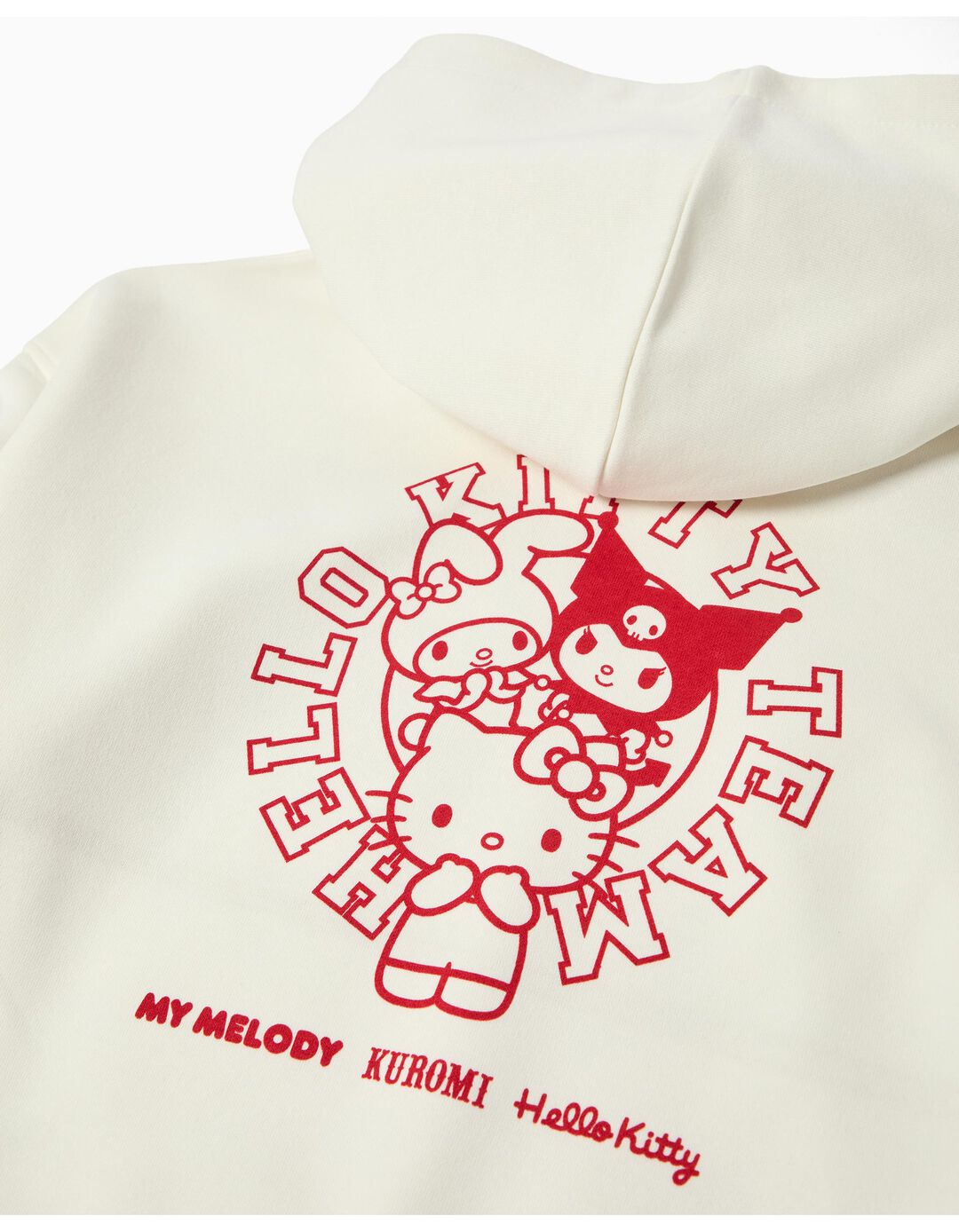 Sweatshirt 'Hello Kitty', Menina, Branco