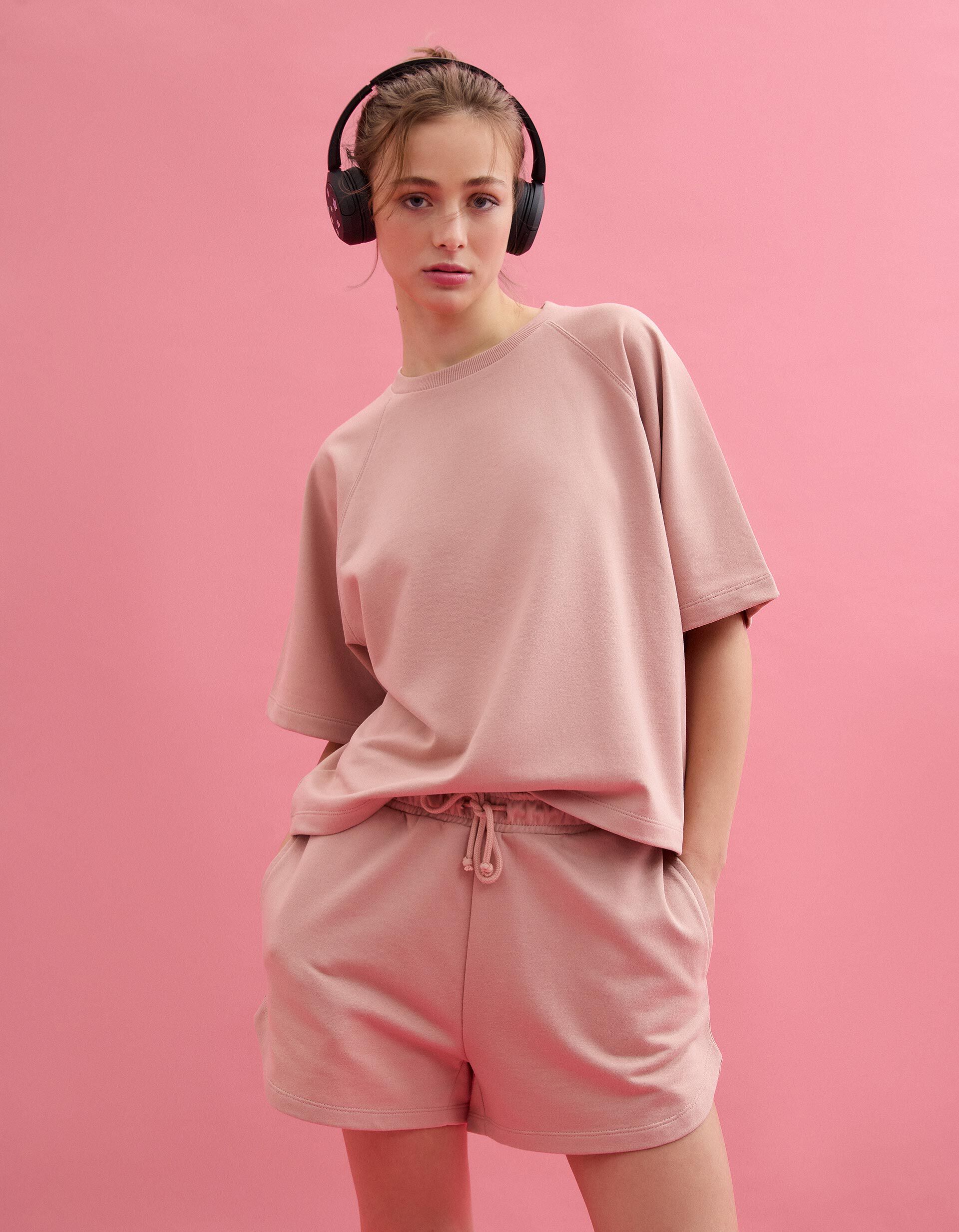 Comprar Online T-shirt, Mulher, Rosa Claro