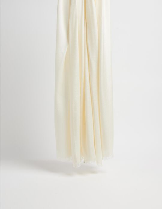 Comprar Online Plain Scarf, Woman, White