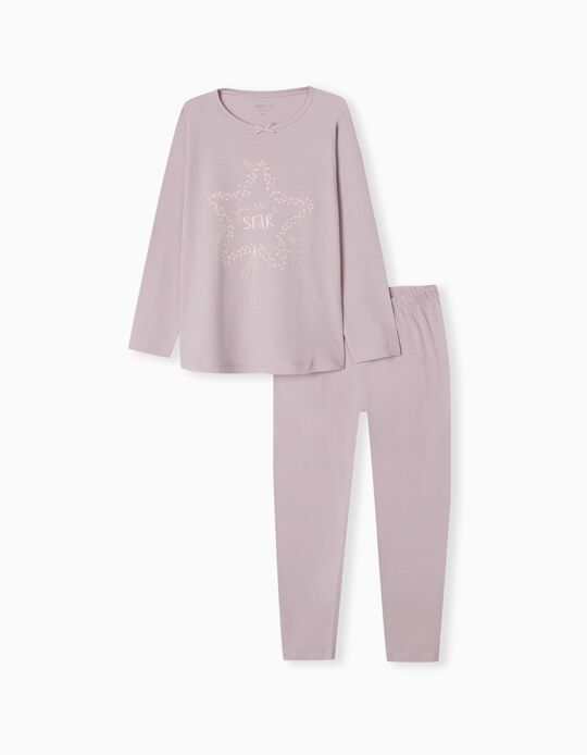 Pyjamas, Girls, Lilac