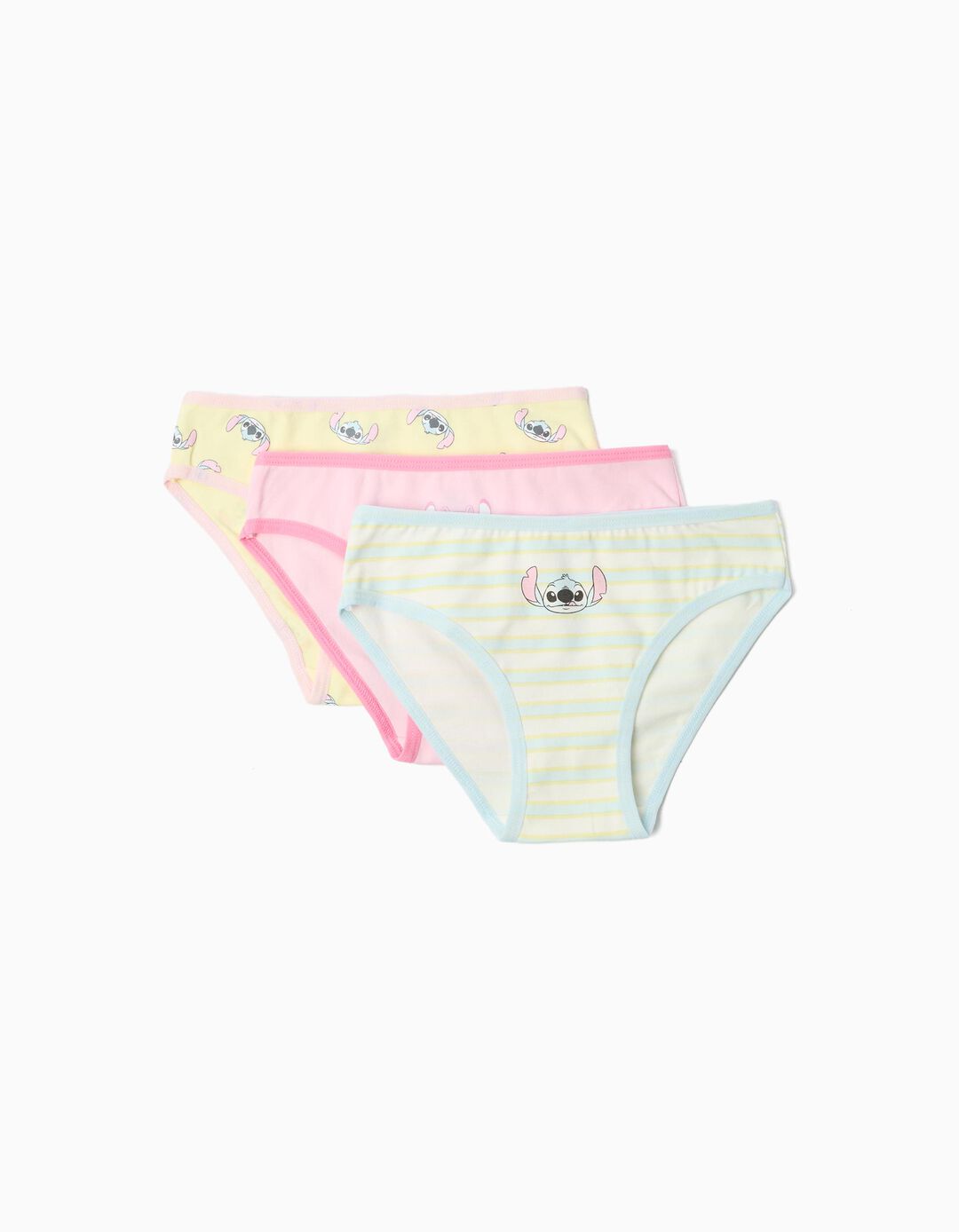 Pack 3 Cuecas 'Stitch'&copy;Disney, Menina, Multicor