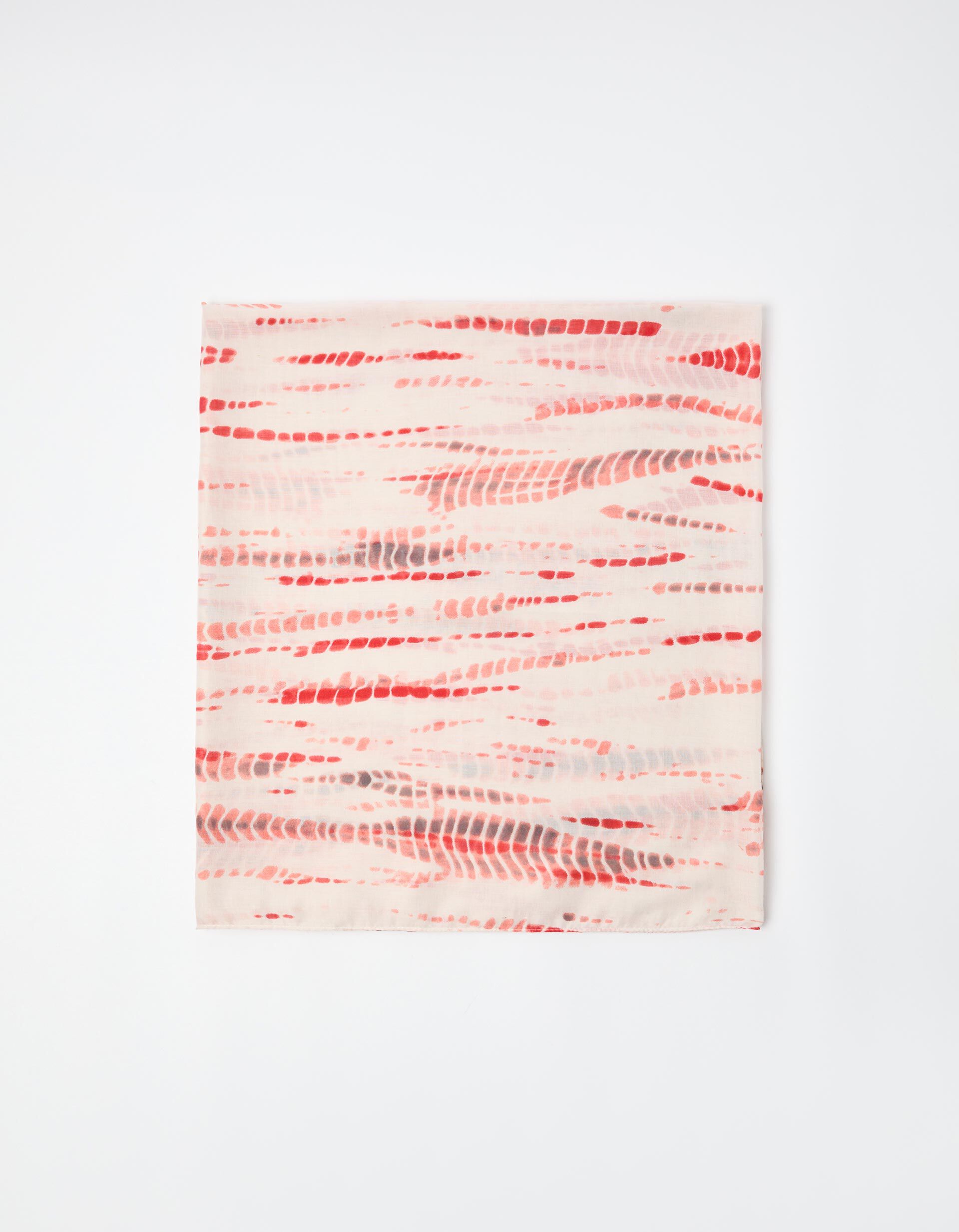 Comprar Online Cachecol Estampado, Mulher, Vermelho