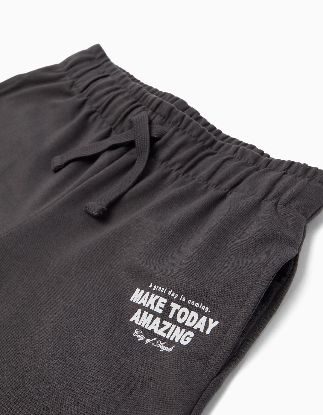 Cal&ccedil;as de Jogging 'Wide Leg', Menina, Cinzento Claro