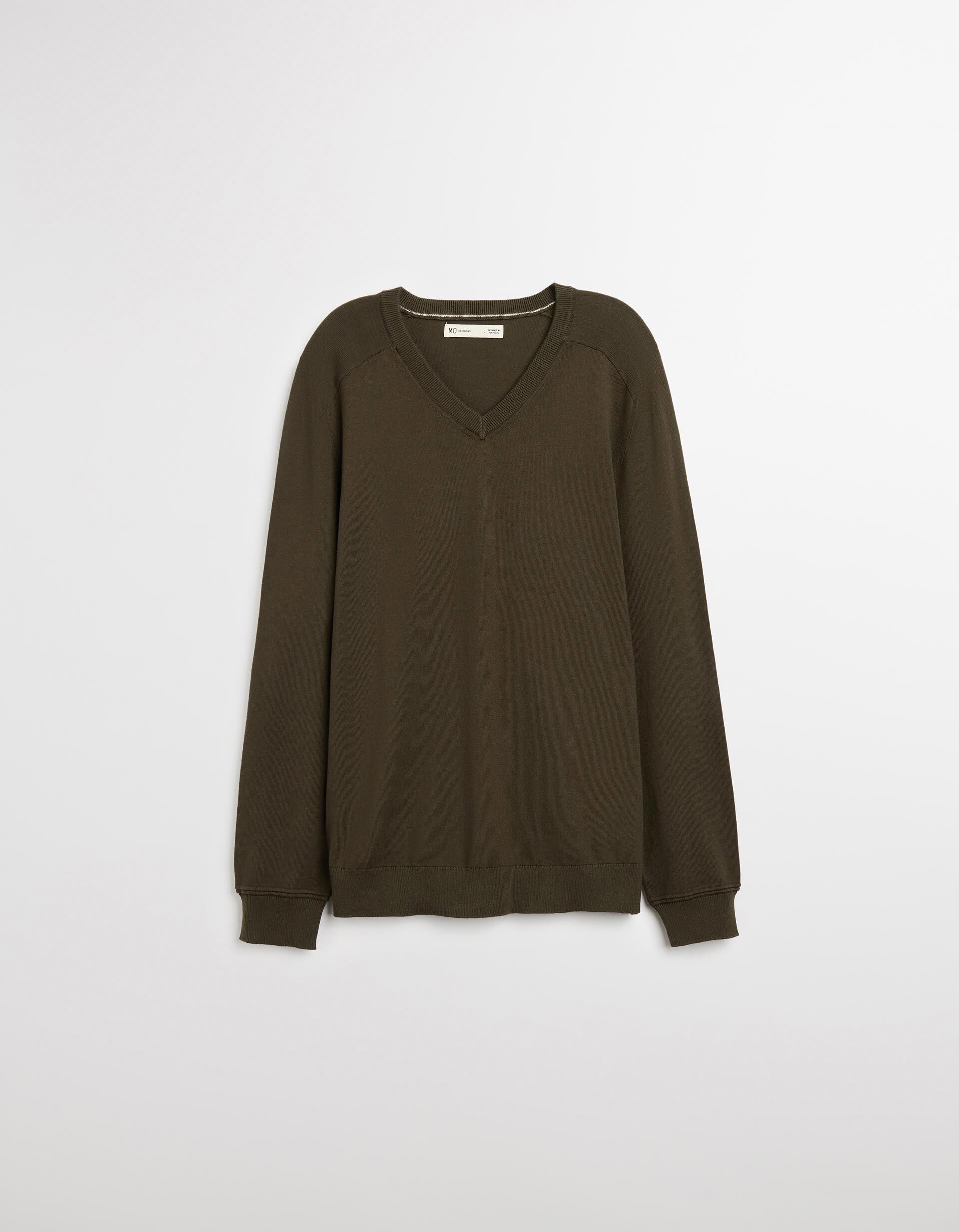 Comprar Online Camisola com Caxemira, Homem, Verde Escuro