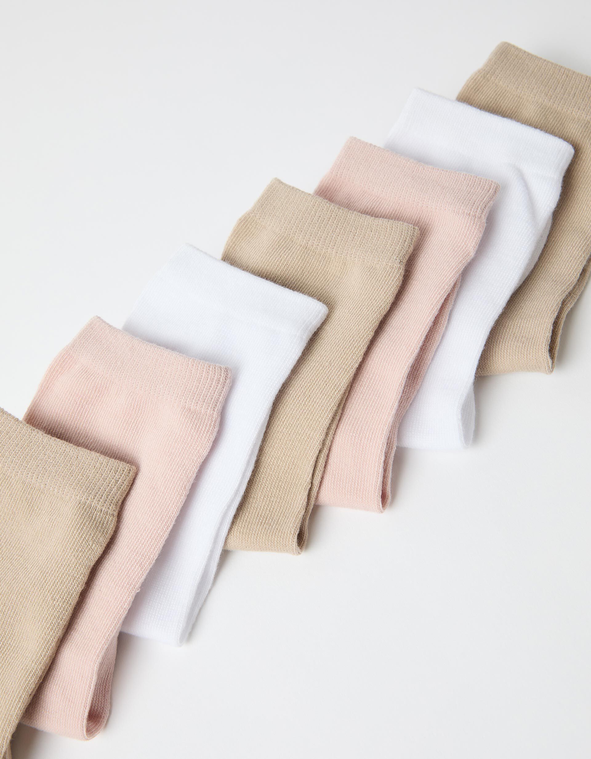 Comprar Online Pack 7 Pares de Meias, Mulher, Multicor