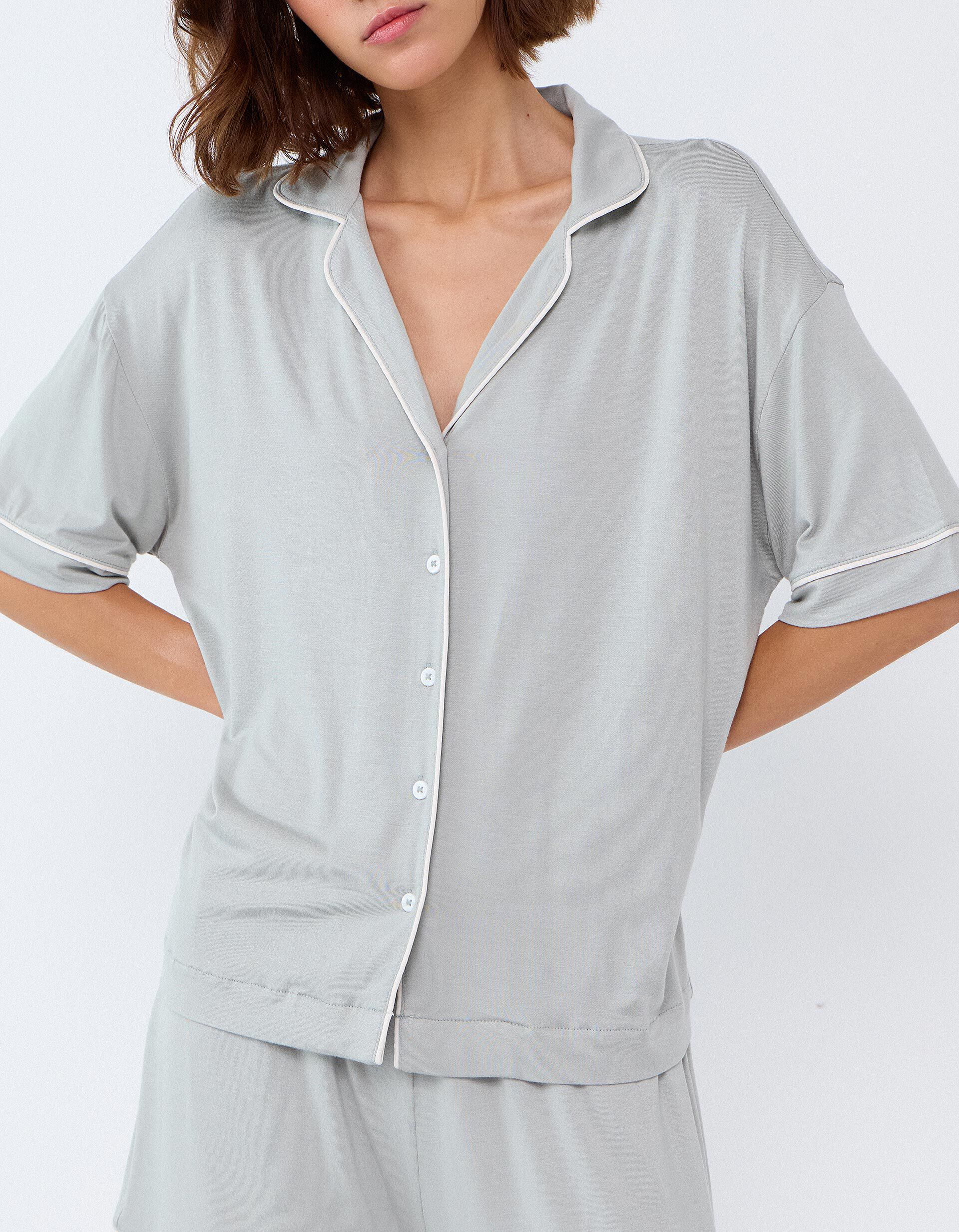 Comprar Online Pijama Em Viscose, Mulher, Verde Claro