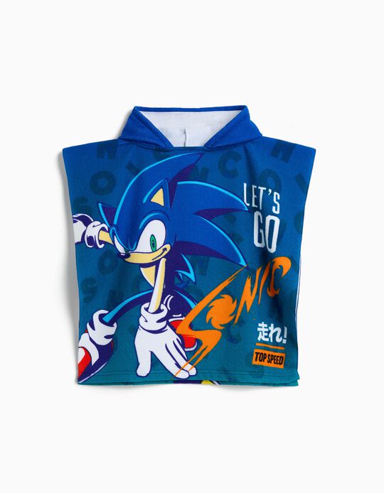 Comprar Online Poncho 'Sonic', Menino, Azul