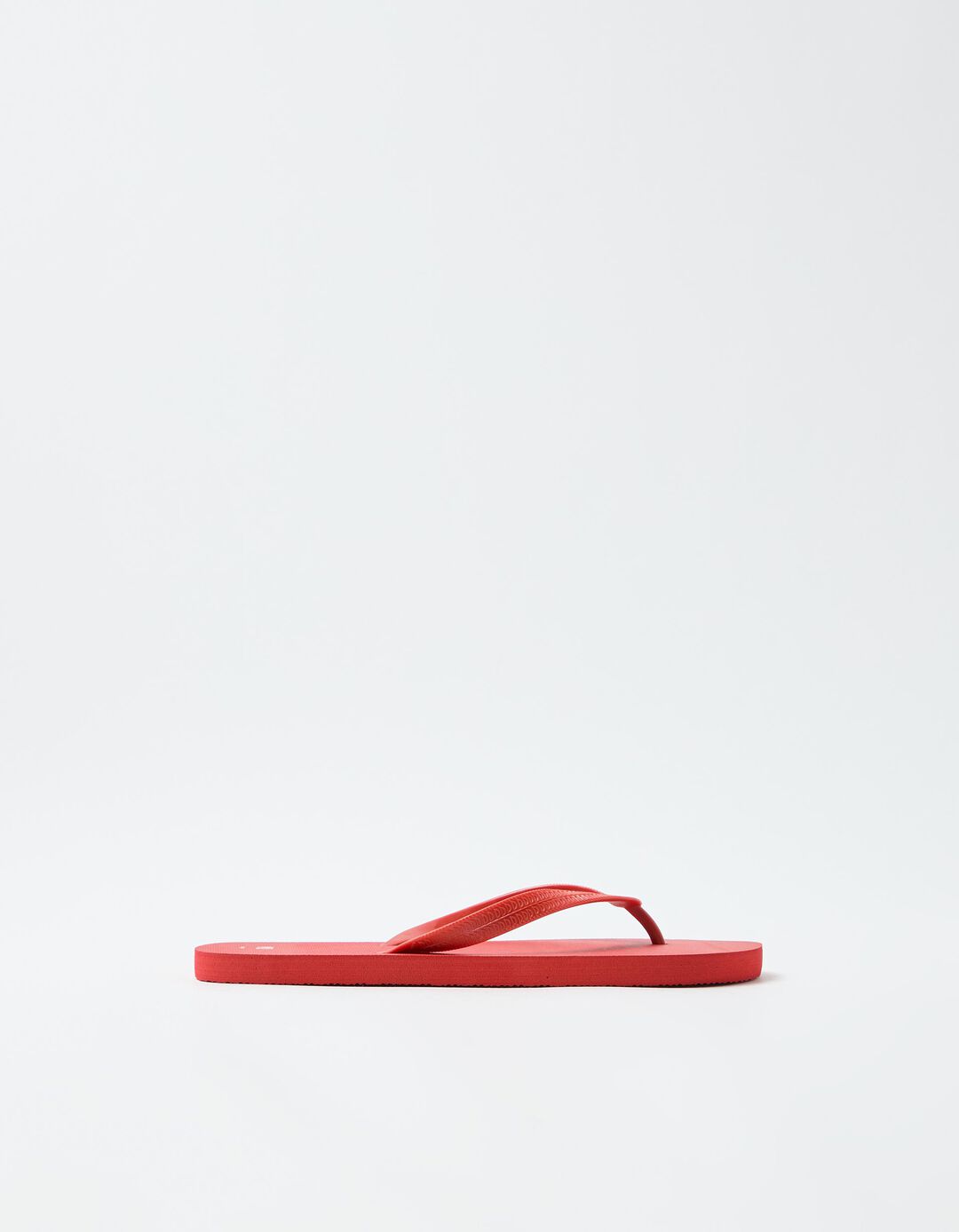 Chinelos de Dedo, Adulto, Vermelho