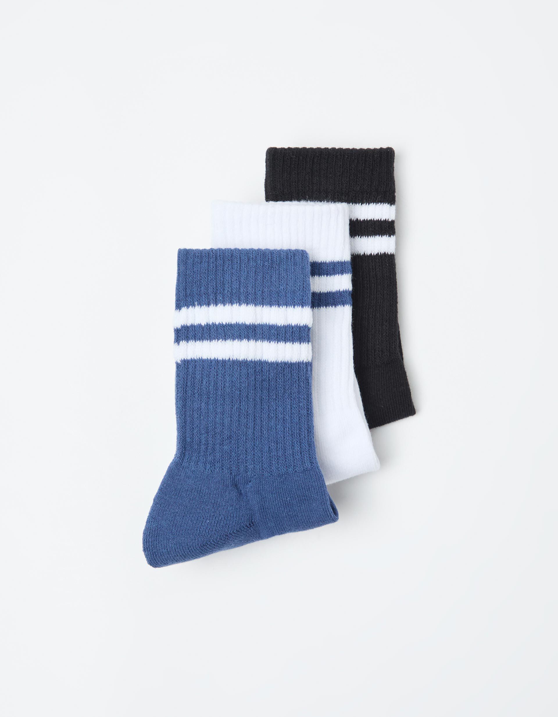 Comprar Online Pack 3 Pares de Meias, Mulher, Azul