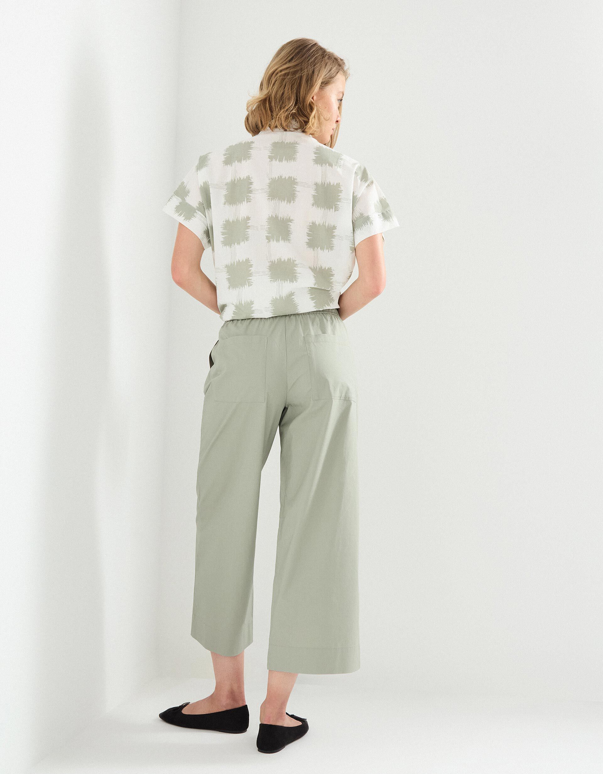 Comprar Online Cal&ccedil;as Cropped, Mulher, Verde