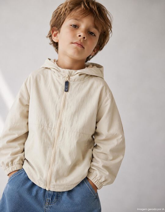 Comprar Online Parka Polar, Menino, Bege Claro