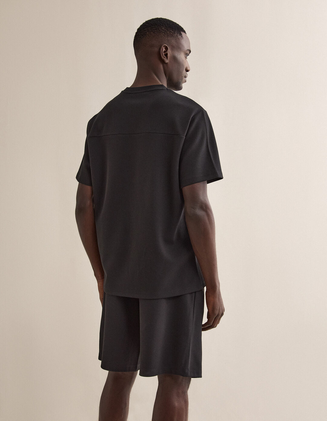 T-shirt, Homem, Preto