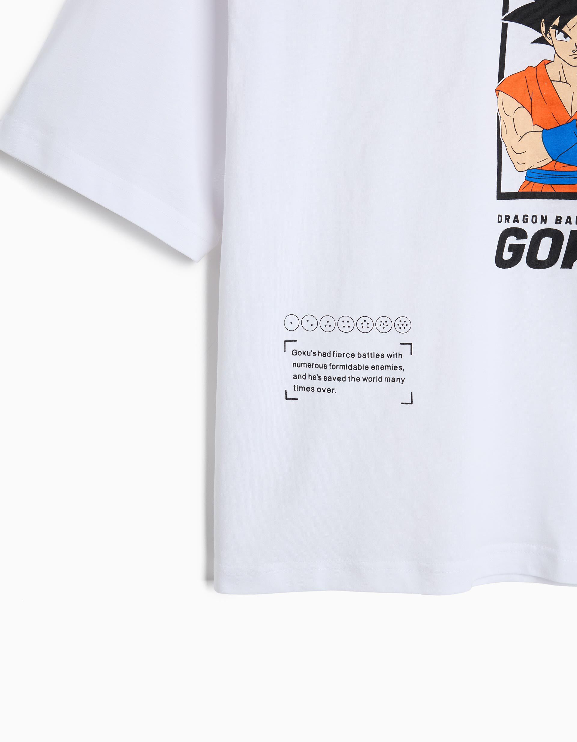 Comprar Online T-shirt 'Dragon Ball', Menino, Branco