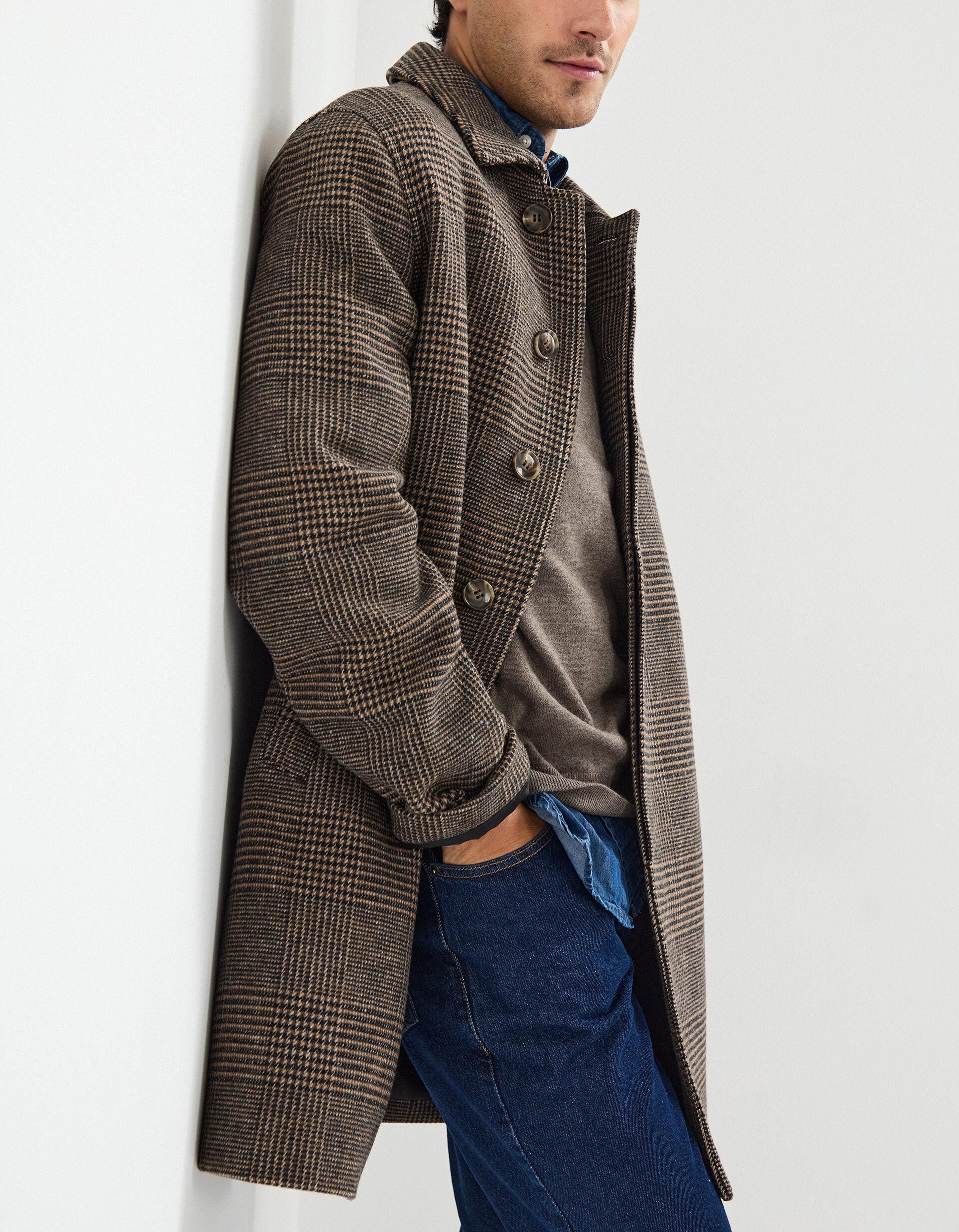 Comprar Online Sobretudo, Homem, Castanho Escuro