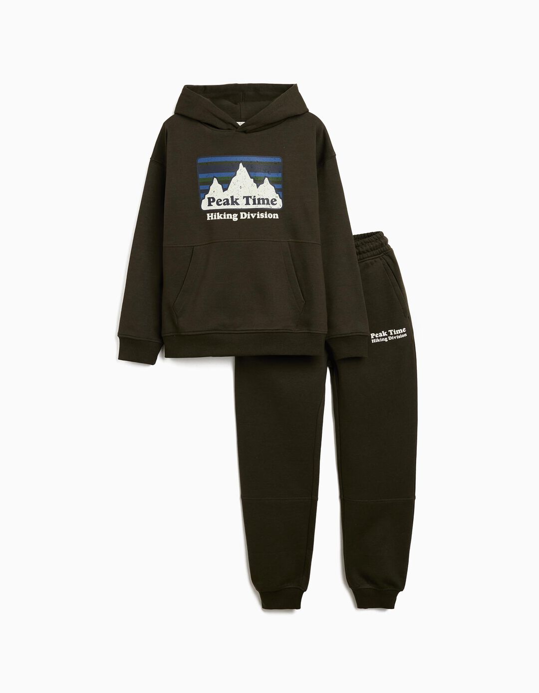 Conjunto de Jogging, Menino, Verde Escuro