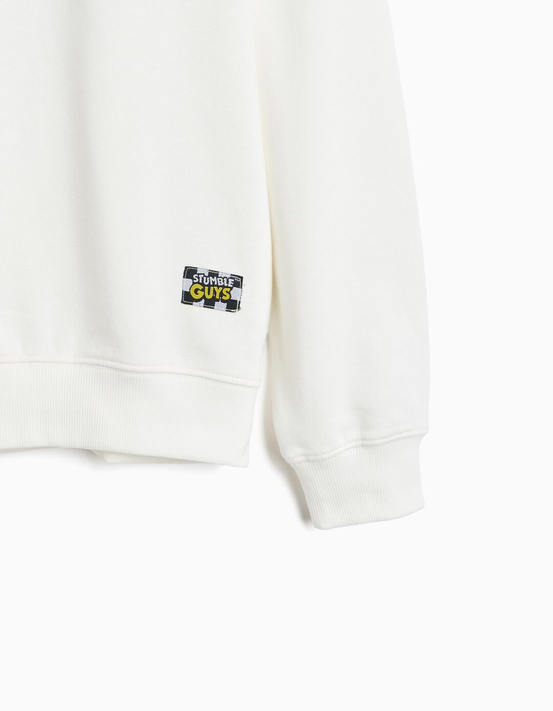 Sweatshirt De Felpa 'Stumble Guys', Menino, Branco